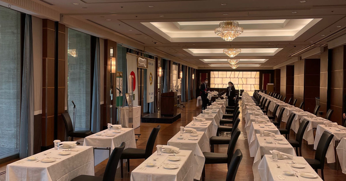 ロータリークラブ例会再開